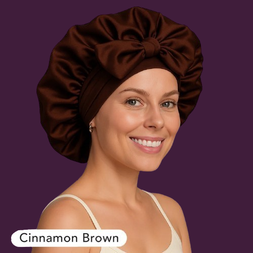 Övernatt hår bonnet