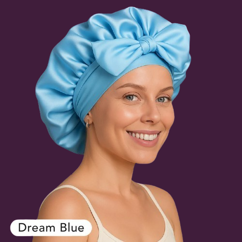 Övernatt hår bonnet