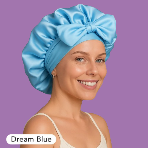Övernatt hår bonnet