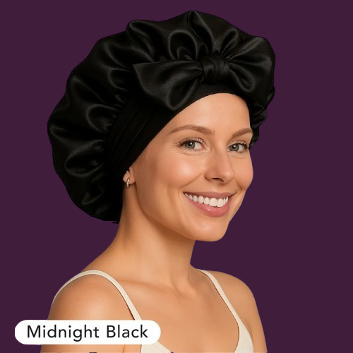 Övernatt hår bonnet