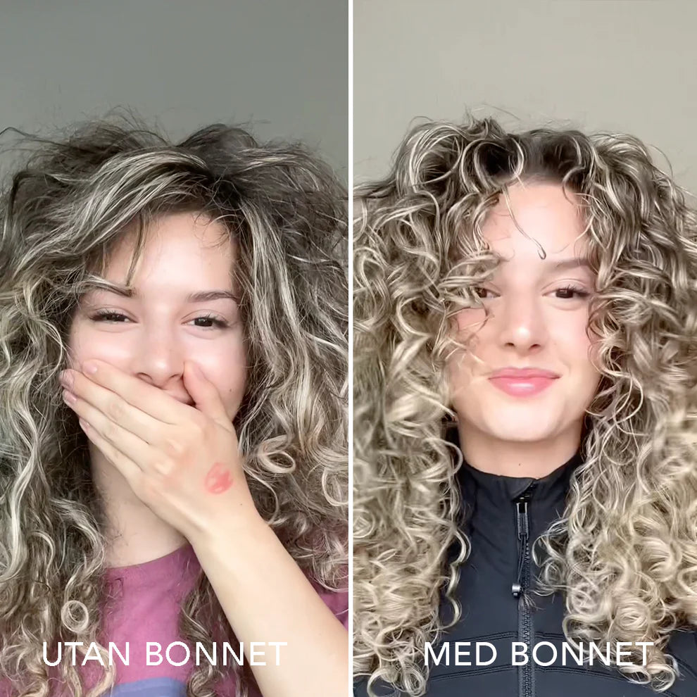 Övernatt hår bonnet