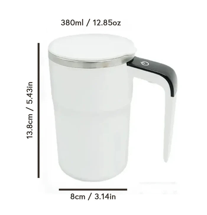 Automatisk Självrörande Mugg – Perfekt Blandning med Ett Klick