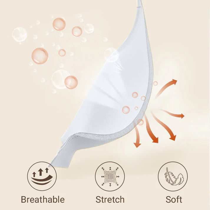 Anti-Sag trådlös stödbehå